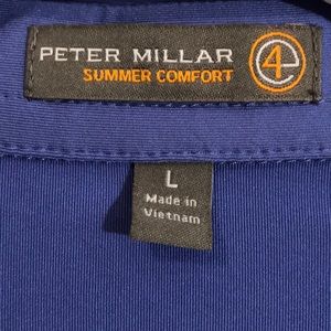 Peter Millar Long sleeve performance sport shirt